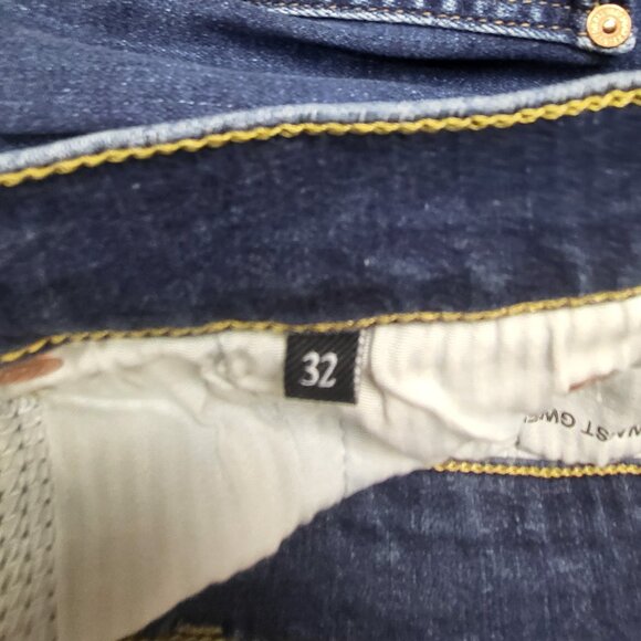 7 for all Mankind High Waist Gwenevere style jeans EUC size 32 with stretch - Picture 6 of 9